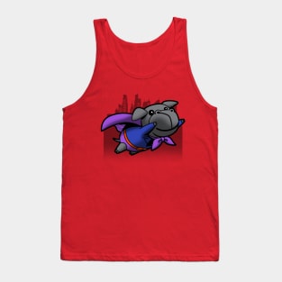 Cute Kawaii Superhero Pig Tank Top